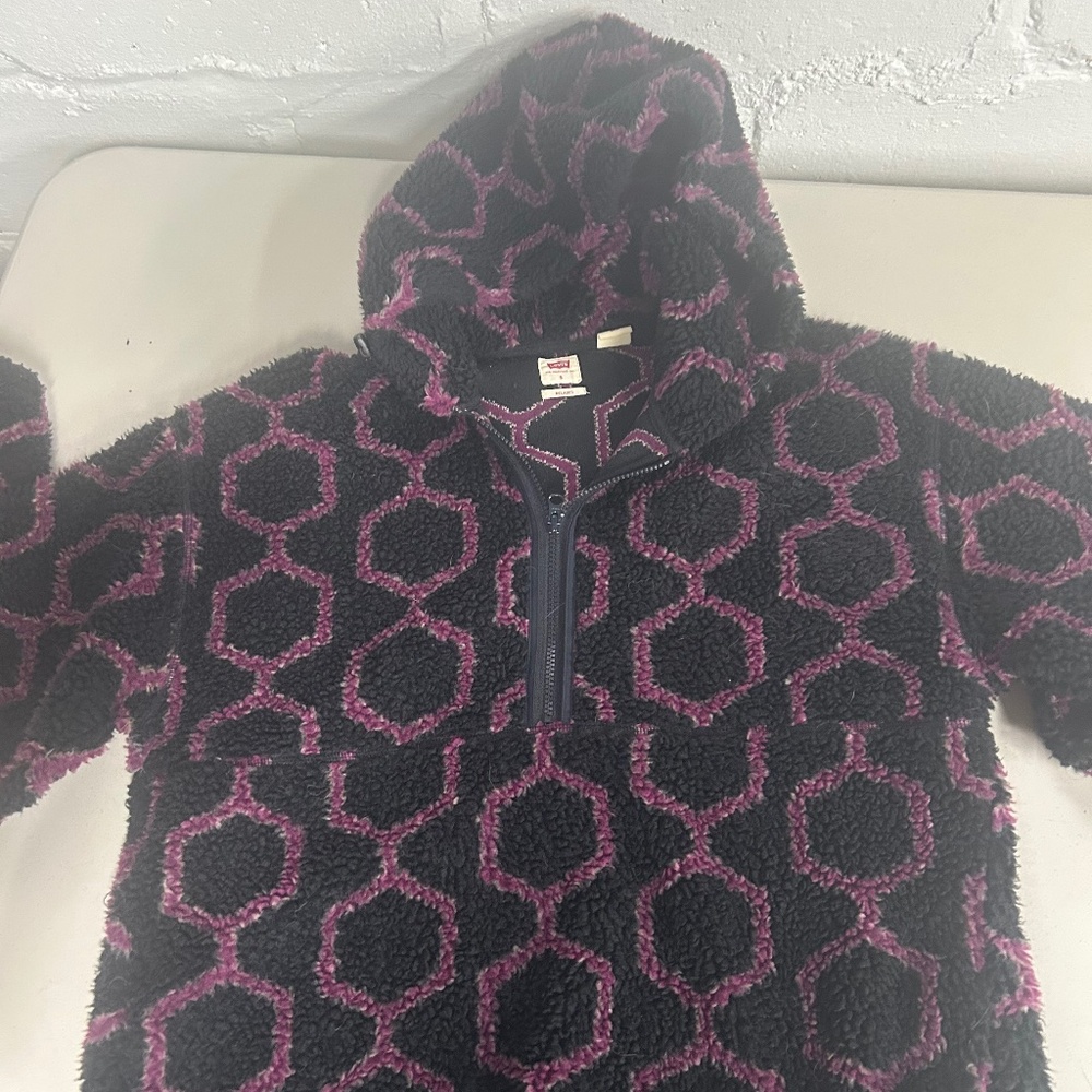 Levi's Quarter Zip Sherpa